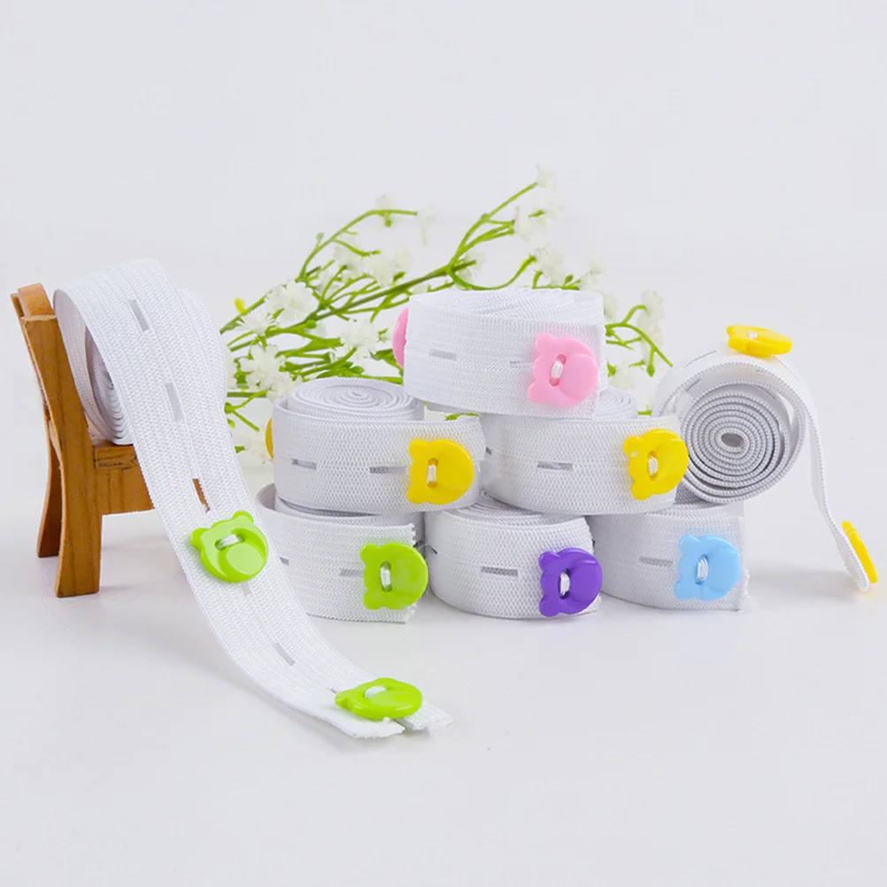 20Pcs 유아 기저귀 테이프 부드러운 탄성 조절 가능한 기저귀 버클 안전 고정 벨트 아기 기저귀 스트립 어린이를위한 패스너