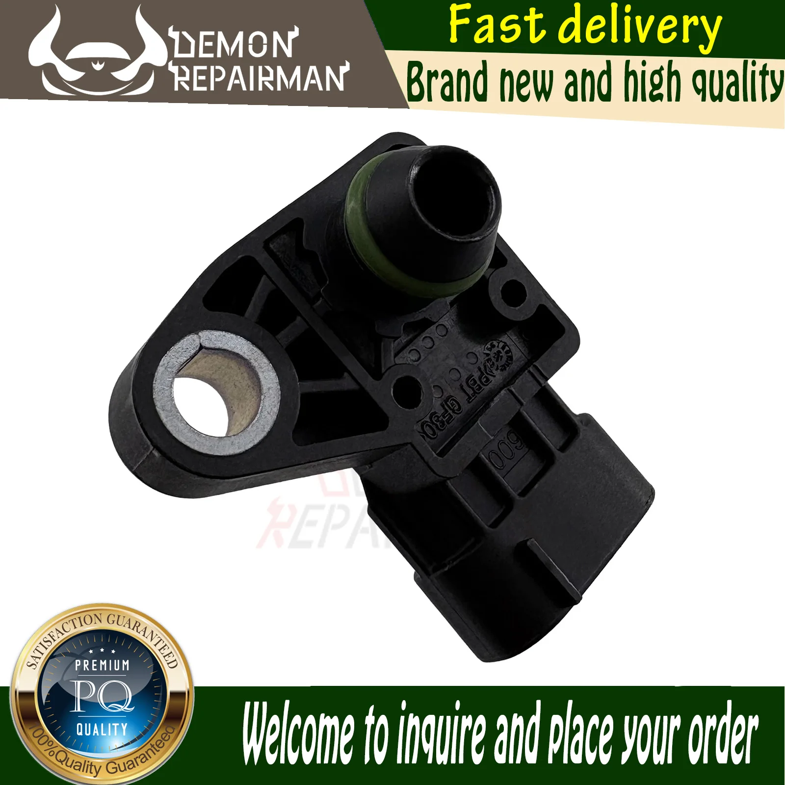 

0261230198 4711695 MAP Manifold Absolute Pressure Sensor Compatible with Suzuki Opel AGILA Vauxhall 1.0L 18590-69L00 18590-82K00
