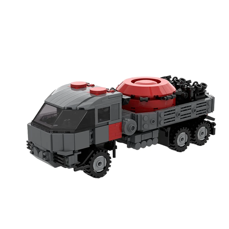 QWERT Military Demolition Truck Model MOC Building Bricks War Equipment Modular Technology Gifts Holiday Assemble Children Toys
