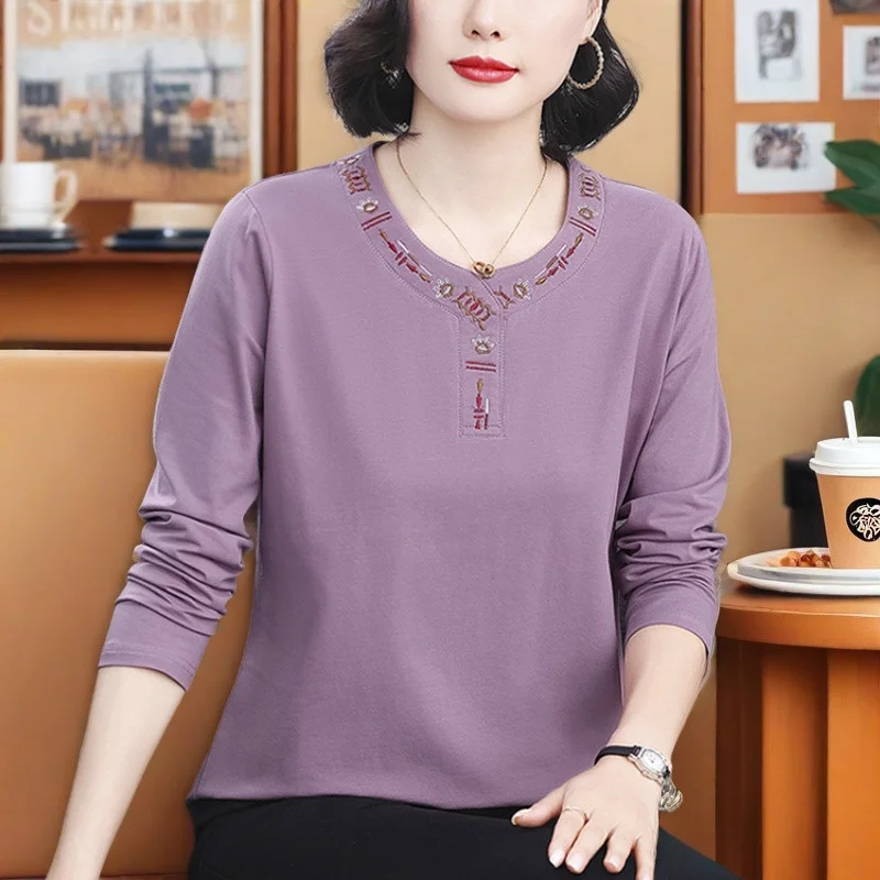 Büyük Beden Kadın V Yaka İşlem - Women'S Fashion Tops incelemesi ve fiyatı