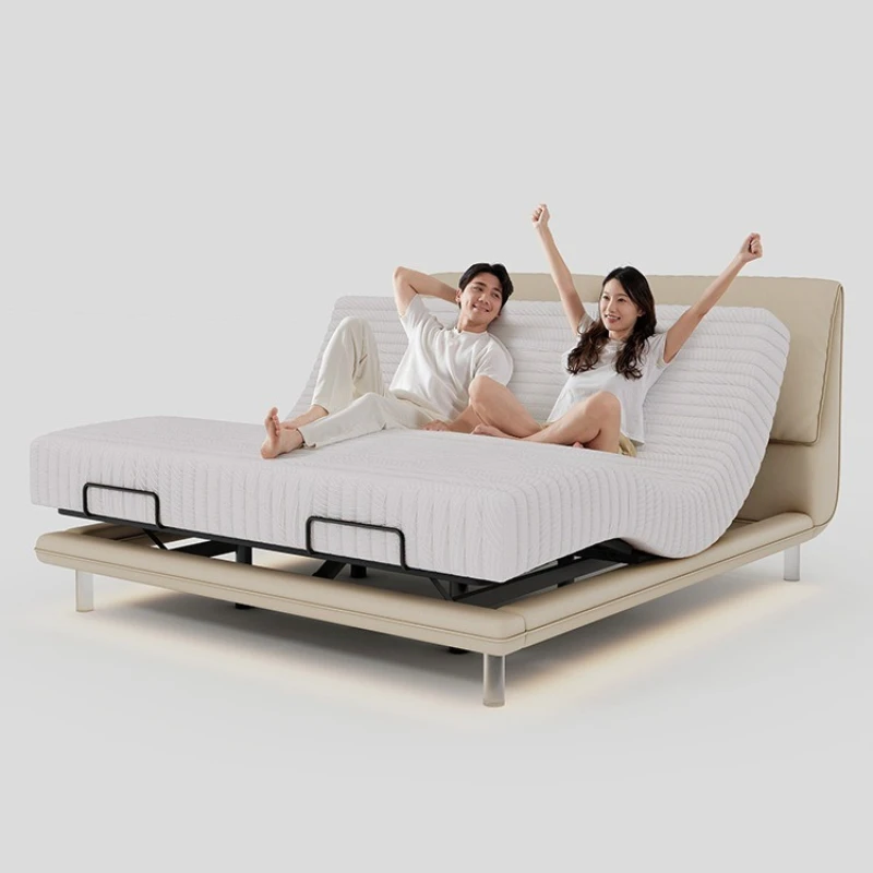 Ear suspension bed Automatic sleep massage Electric smart bed Multifunctional household zero gravity double bed