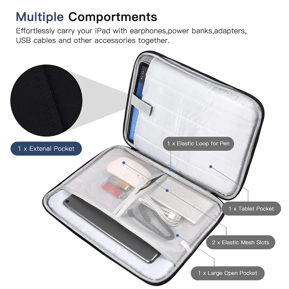 13-Zoll-Laptop-Tragetasche für MacBook Neo 13 Zoll mit A18 Pro Chip A3404 2026, stoßfeste Schutztasche, Notebook-Handtasche – Detail 4