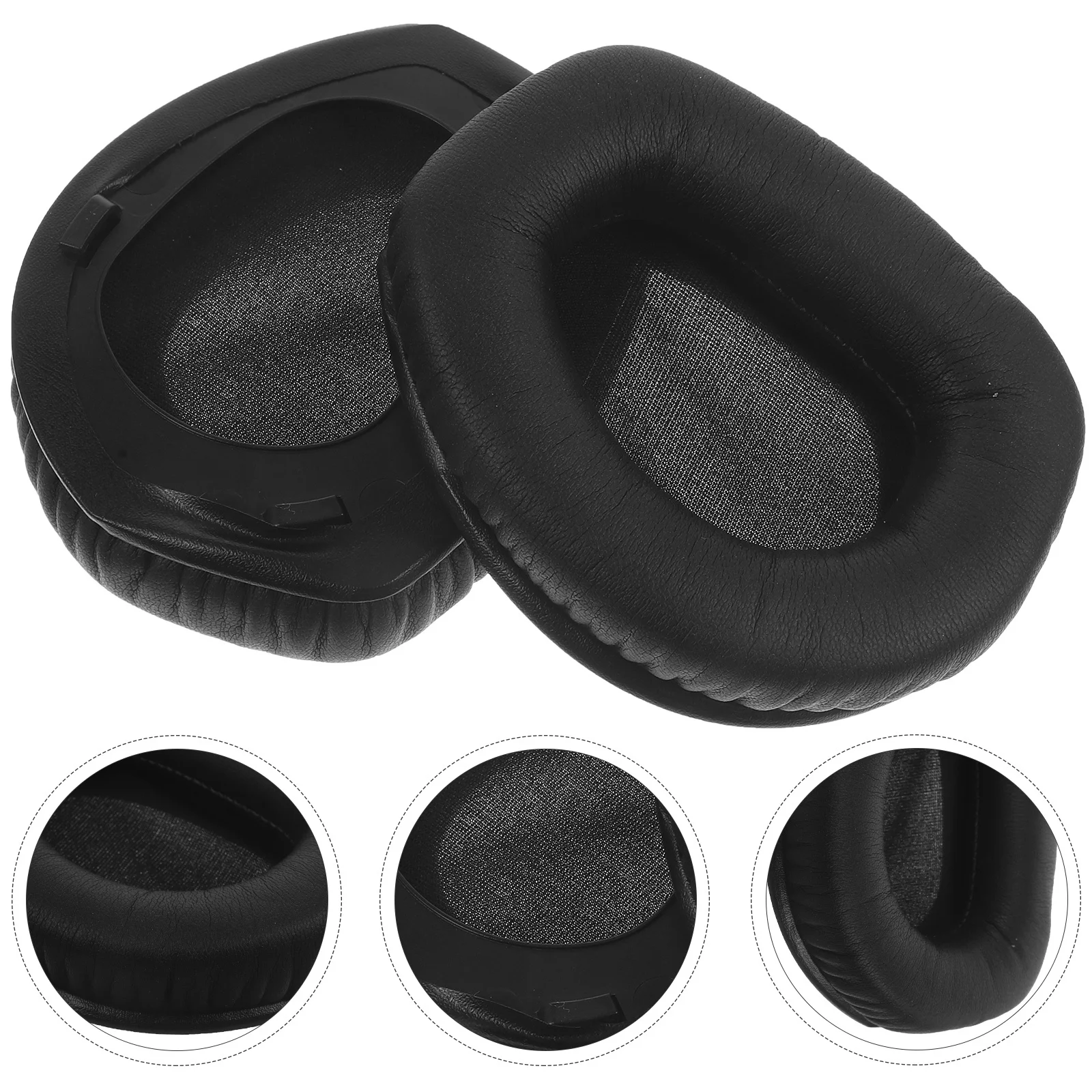 

2Pcs Supple Headphone Ear Pads Noise Blocking Enhancement Comfortable Fit for Sennheiser Rs165 Rs175 Rs185 Rs195