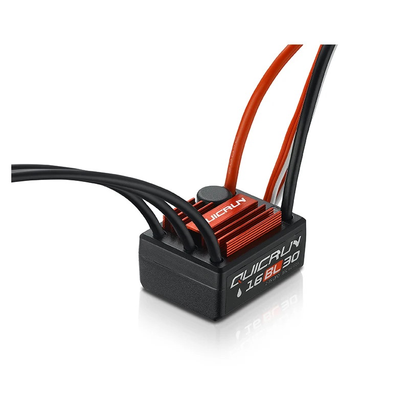 HobbyWing QuicRun WP-16BL30 30A waterproof brushless ESC 2435 G3 motor suitable for 1/16 RC remote-controlled off-road vehicles