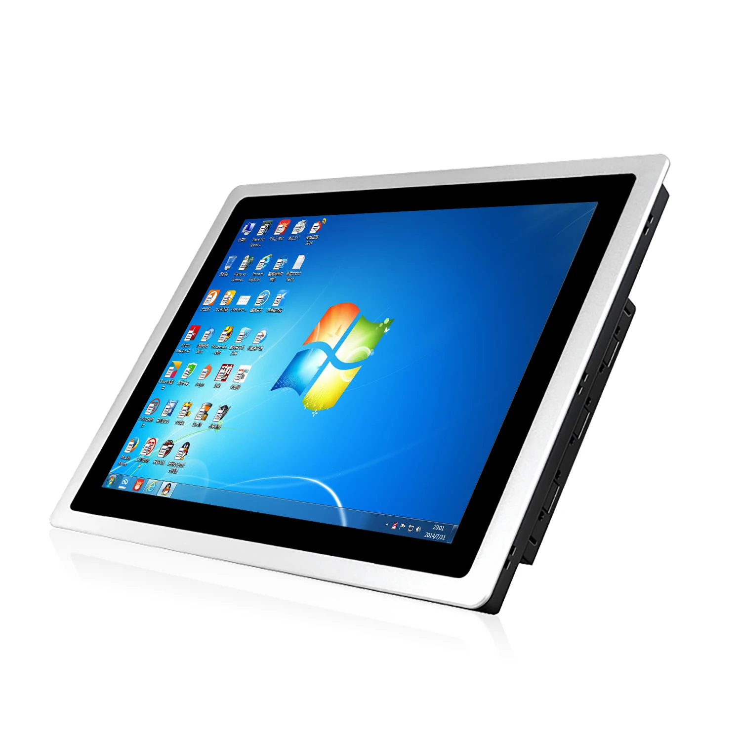 13.3 15.6 18.5 Inch industrial all-in-one computer tablet pc with capacitive touch screen panel pc wifi com win10 pro 1366x768