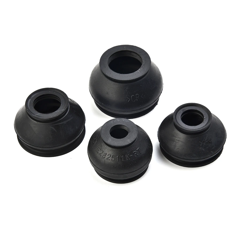 Set of 14 Rubber Dust Boot Covers for Ball Joint Track Rod Ends with Flexible Design to Reduce Wear and Support Fuel Efficiency