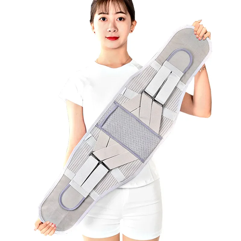Magnetic Steel Waist Treatment of Lumbar Disc Herniation Spine Straightener Scoliosis Back Support Brace Belt