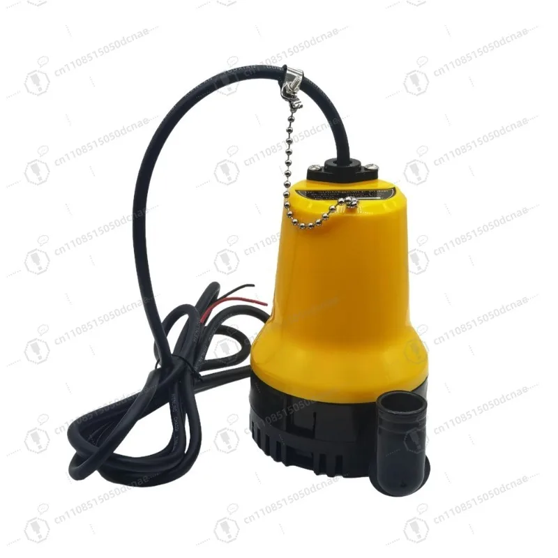 DC12v24v DC submersible pump Small miniature cabin Agricultural household battery pump Yacht bilge pump