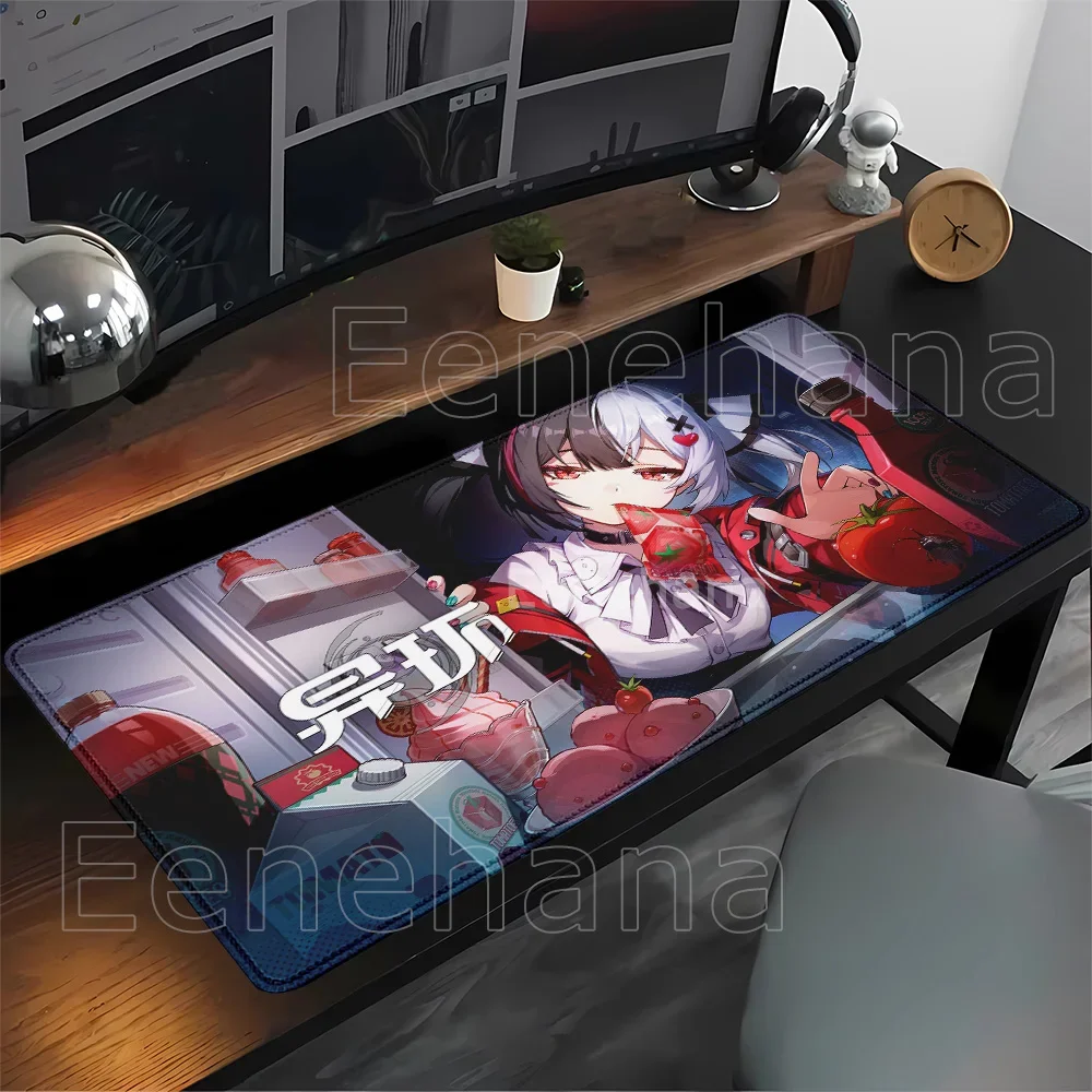 Alfombrilla de ratón Lacrimosa Neverness to Everness NTE, alfombrilla de ratón con diseño de chica de Anime Kawaii, alfombrilla de goma antideslizante para PC, alfombrilla de escritorio para juegos y oficina
