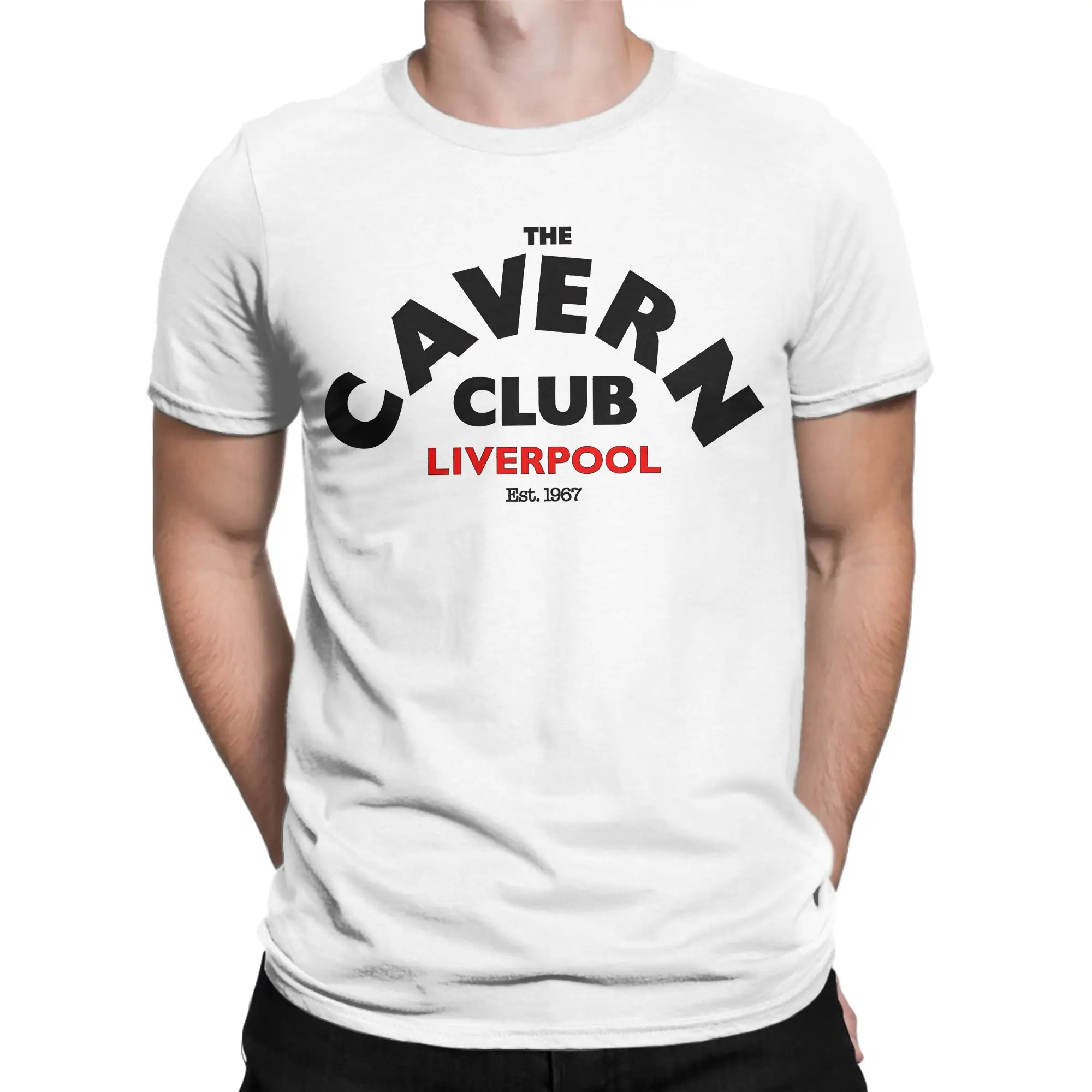 Beatles Cavern Club Liverpool  Cotton T-Shirt For Man Summer  Street Style T Shirts Harajuku Tees Plus Size Cheap Tops