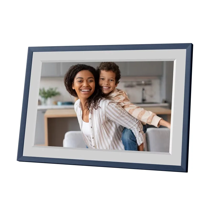 

10" Double Sided Digital Photo Frame Square Plastic 1280x800 WiFi 32G Storage Video Clock Square Plastic