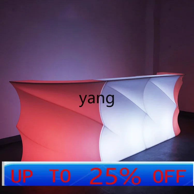 

LMMLсветящийся барный стол для коммерческой деятельности, мобильный водный бар