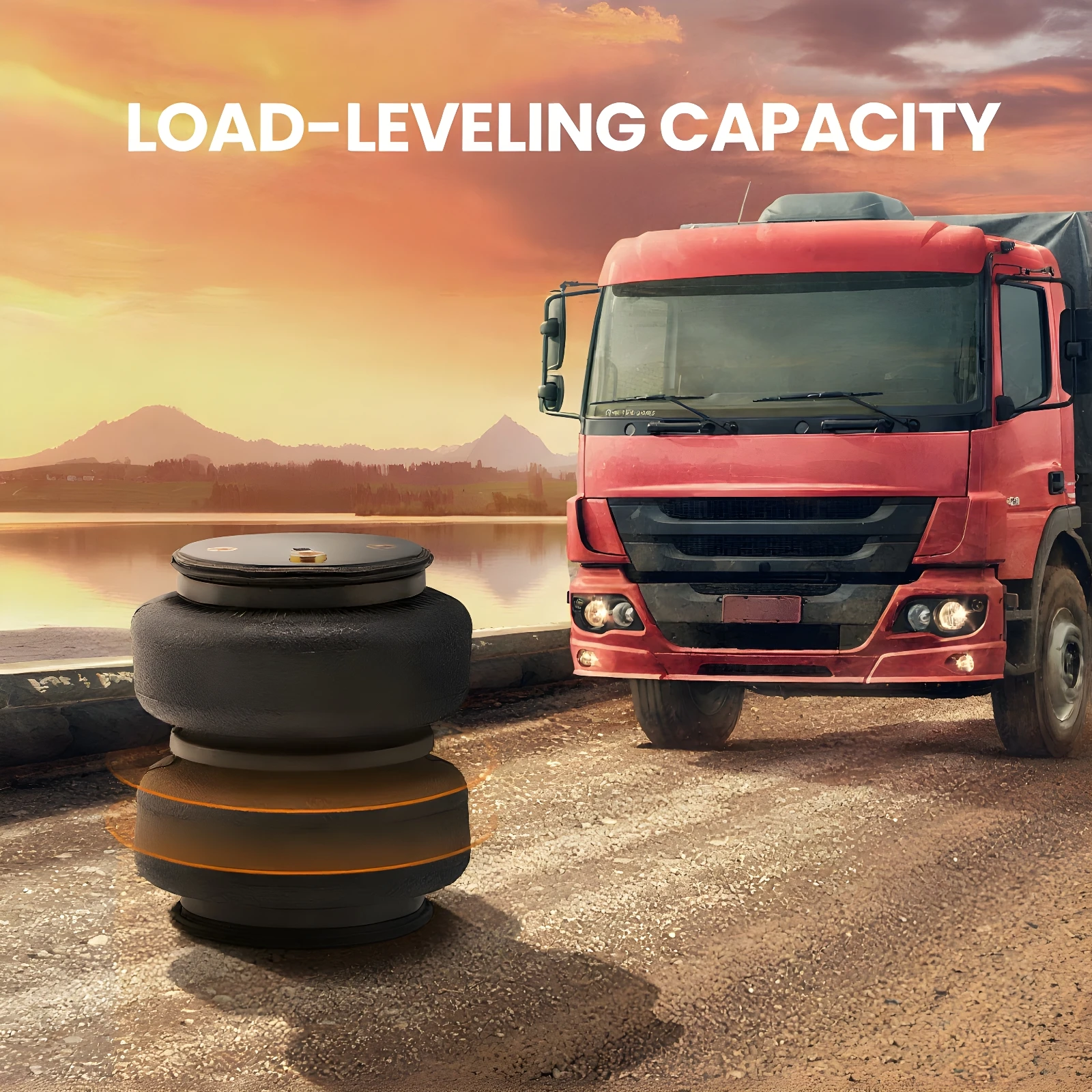 Luchtveertas met luchtcontrollerkit voor GMC Sierra Silverado 3500 2001-2010