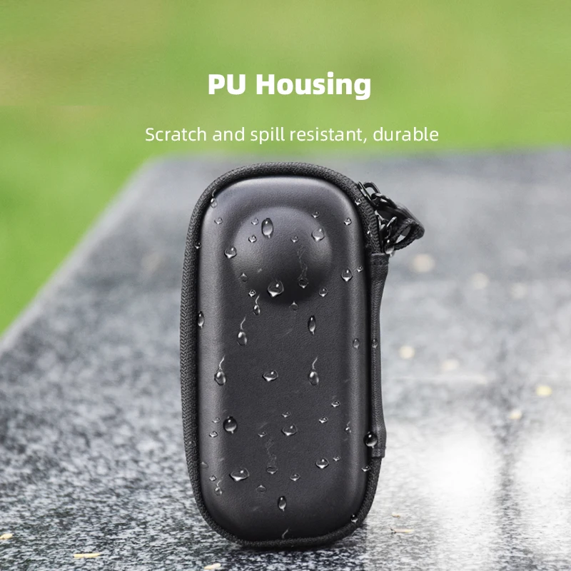 حقيبة حمل صغيرة لـ Insta360 ، One X3 ، 2 ، حقيبة تخزين صغيرة ، PU قشرة صلبة ، حقيبة محمولة للسفر ، حجم الجيب ، ملحقات كاميرا الحركة