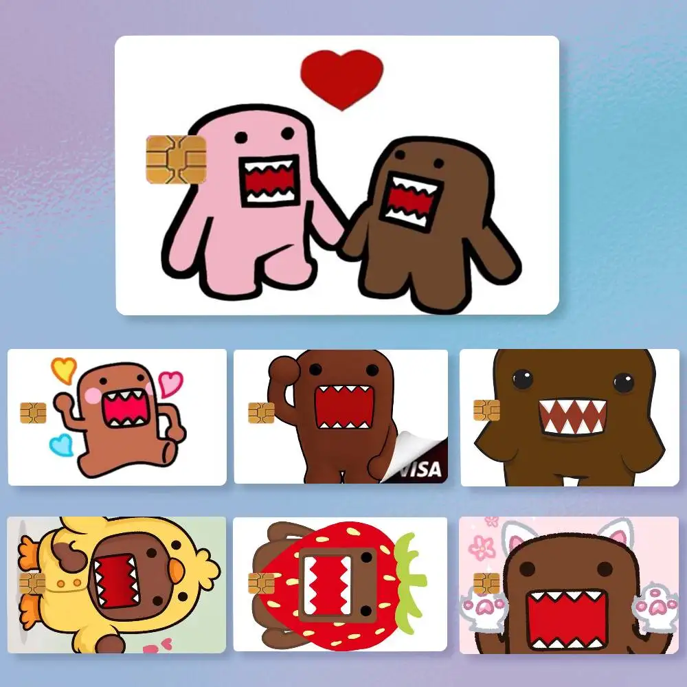 Chibi Cute Domo-kun  High Definition Matte PVC Film Tape | For Credit Card, Debit Card Stickers & Gift Decoration