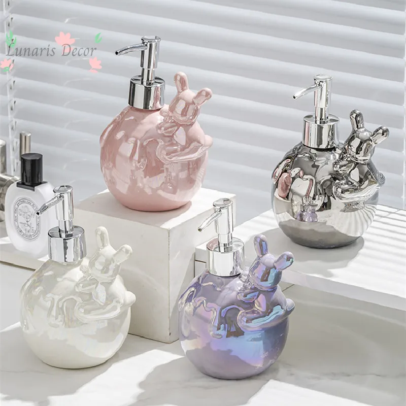 Toilet Lotion Bottle Household Body Wash Shampoo Hand Sanitizer Separate Bottle Press Empty Bottle
