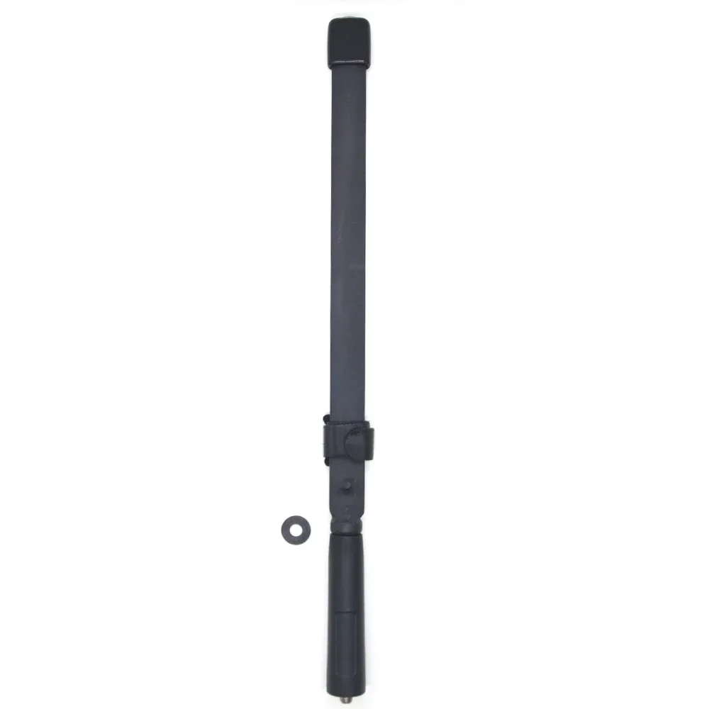 Antena táctica plegable CS de 136-520MHz, antena de Radio SMA hembra Ham de doble banda VHF/UHF para Baofeng UV-82 UV-5R UV5R BF-888S, 33cm