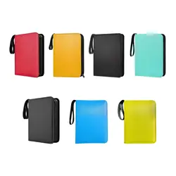 Photocard Binder Standard Portable Sturdy Zipper Waterproof 900 Cards Protective 9 Pockets for Album Collectible MTG TCG Toys