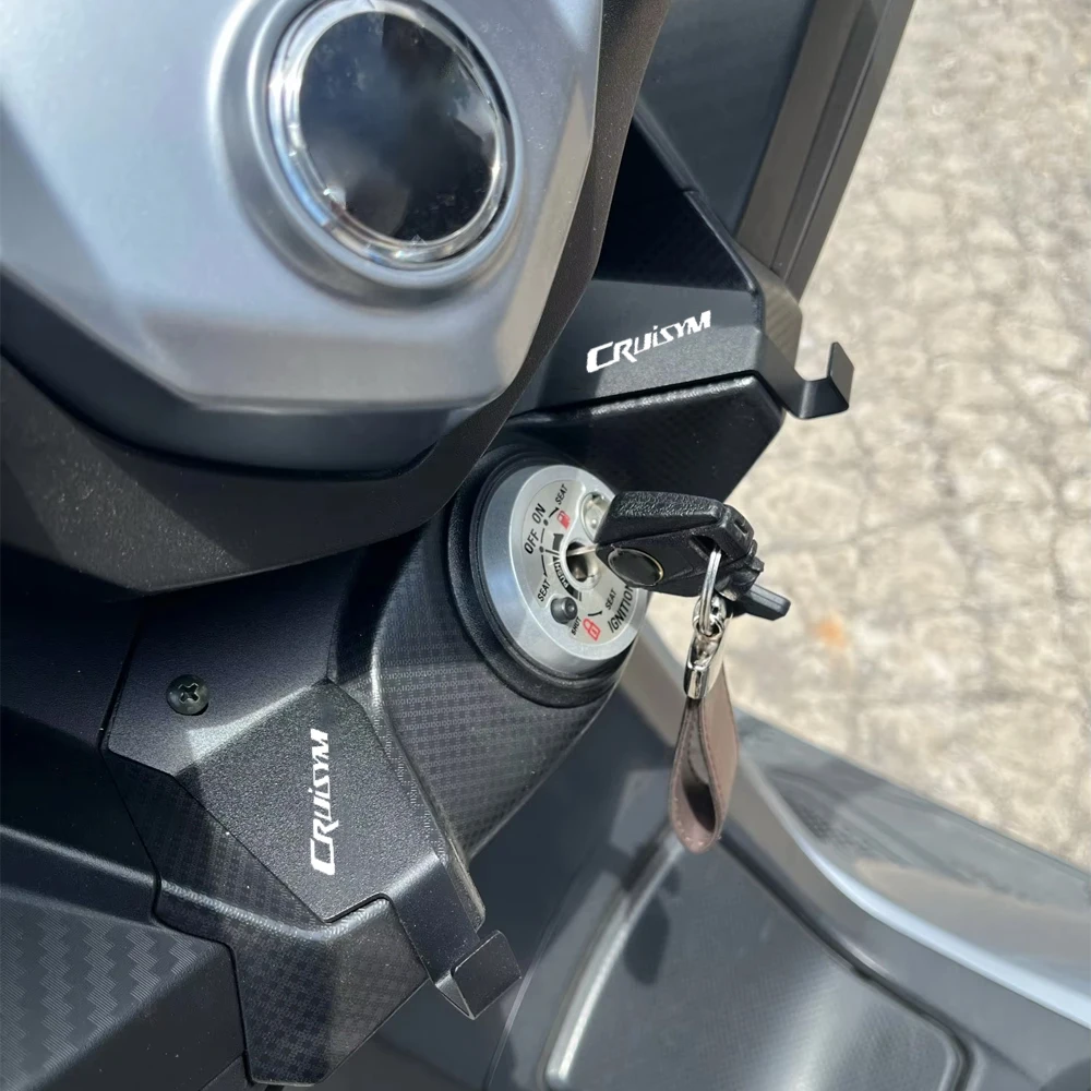 For SYM Cruisym 250 300 + 400 2017-2026 Motorcycle Front Luggage Hook Bracket Bag Hang Holder Cargo Frame Storage Hanger Hook