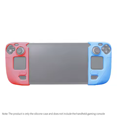 Soft Silicone Protect Case for Steam Deck OLED Game Console Protective Sleeve for SteamDeck LCD Handheld Gaming Console Case