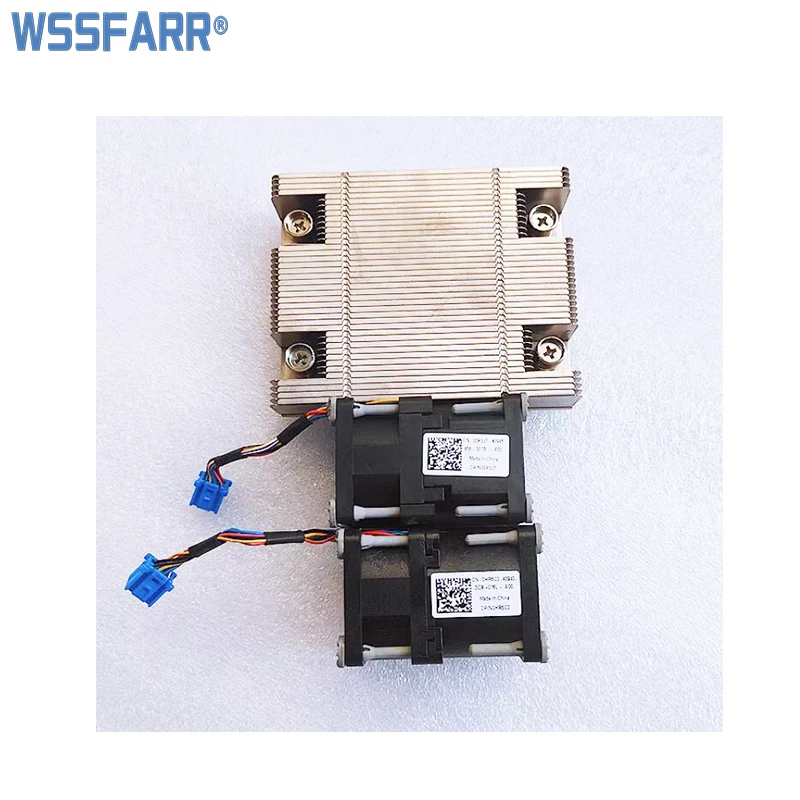 For Dell PowerEdge R320 R420 0HR6C0 HR6C0 00P3JT 0G8KHX fan *2 pcs + heatsink XHMDT 0XHMDT *1