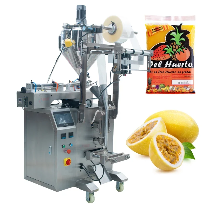 Pulpa Fruta Maracuya 200g sauce packing machine Liquid Filling Pouch Packing Machine