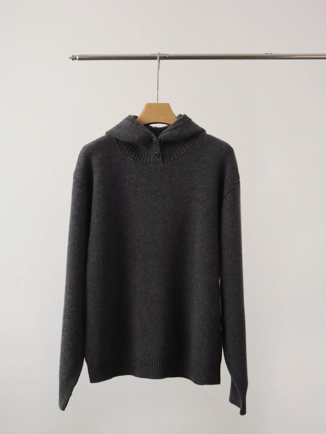 

коврик Эстетика! LP осенне-зимняя шерстяная вязаная свободная повседневная толстовка с капюшоном, женский топ на голову, мягкий теплый длинный све с капюшоном