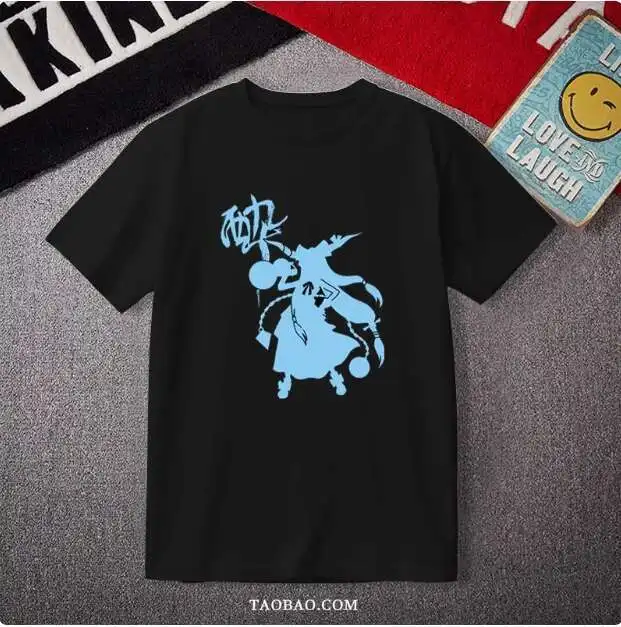 Anime Touhou Project Ibuki Suika T-shirt a maniche corte Estate Cosplay Studente Top larghi anime