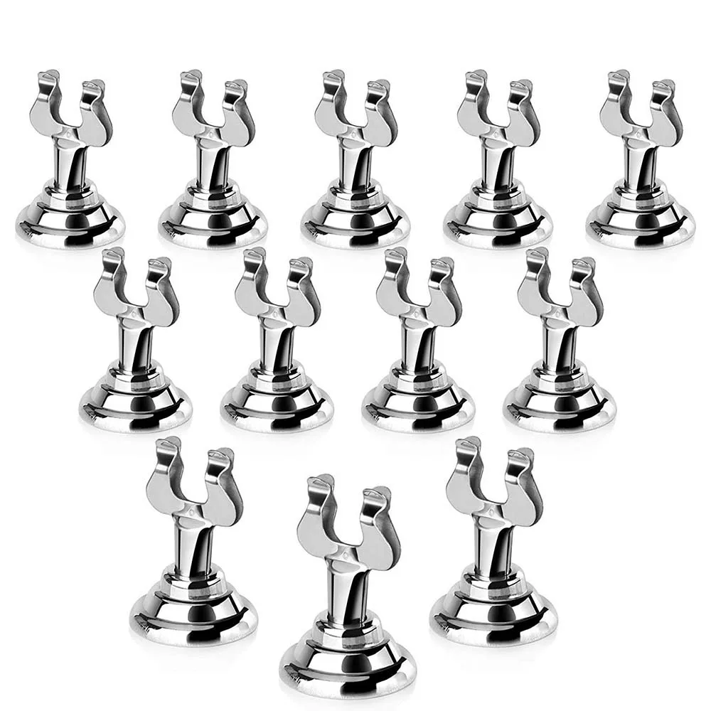 1.5/3.2 InchSilver Triton Harp Clip Style, Place Card/Table Number Holder