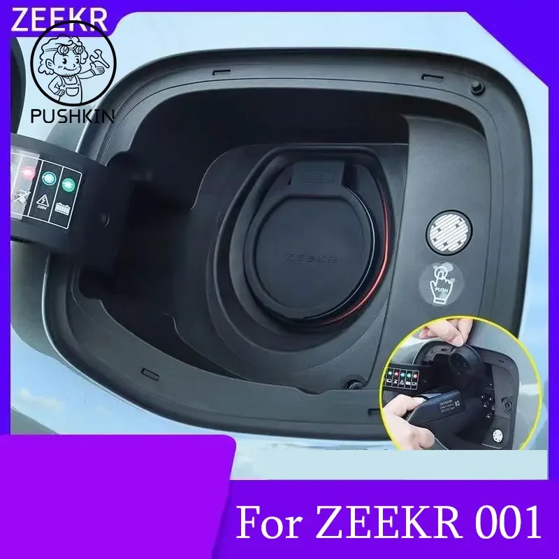 

Защитная крышка для порта зарядки для ZEEKR 001 2022 2023 2024 водонепроницаемый пылезащитный резиновый чехол Аксессуары