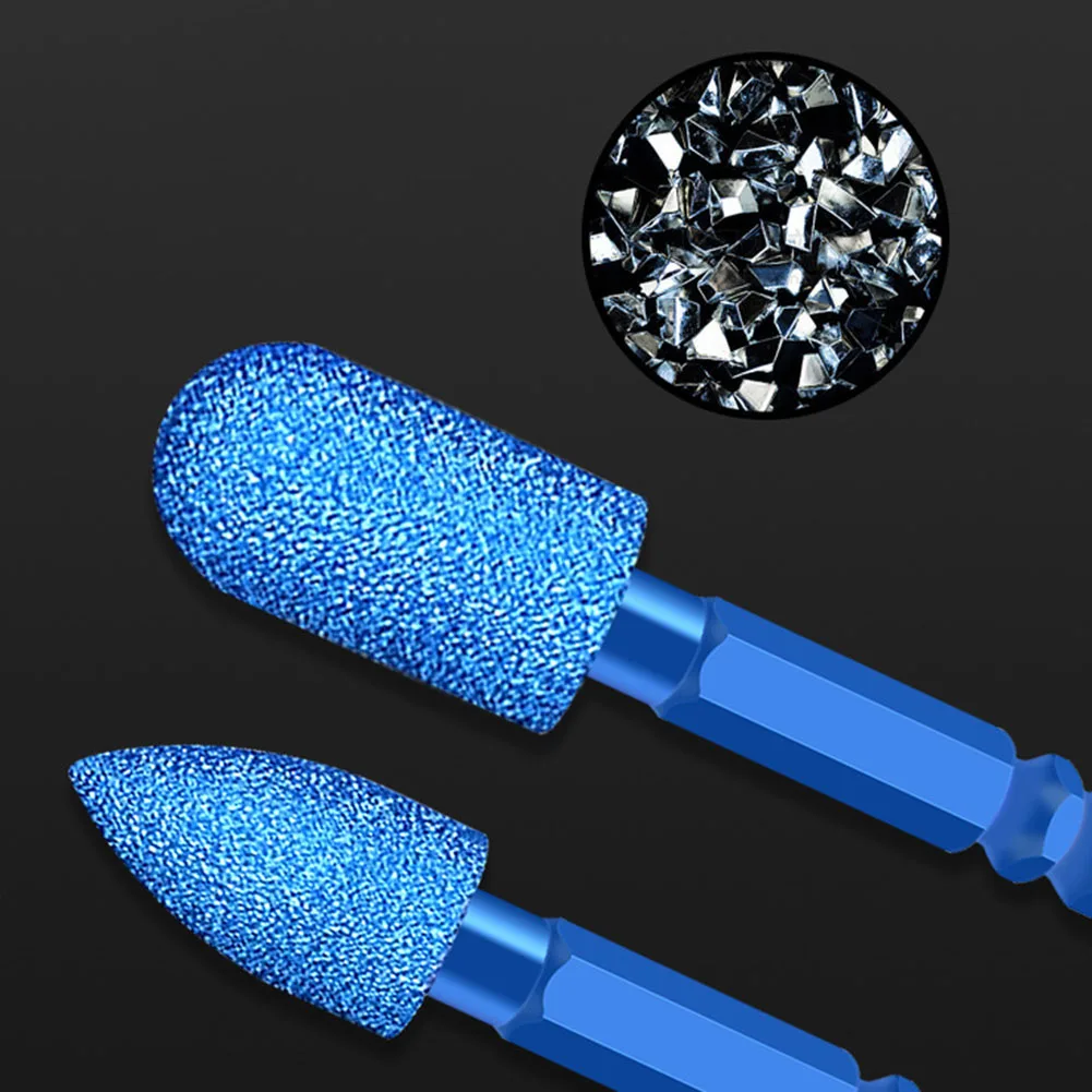 1 PC เพชรเคลือบ Bits สําหรับสนิมขัดรูการประมวลผลเจาะที่เปิดเครื่องมือไฟฟ้า
