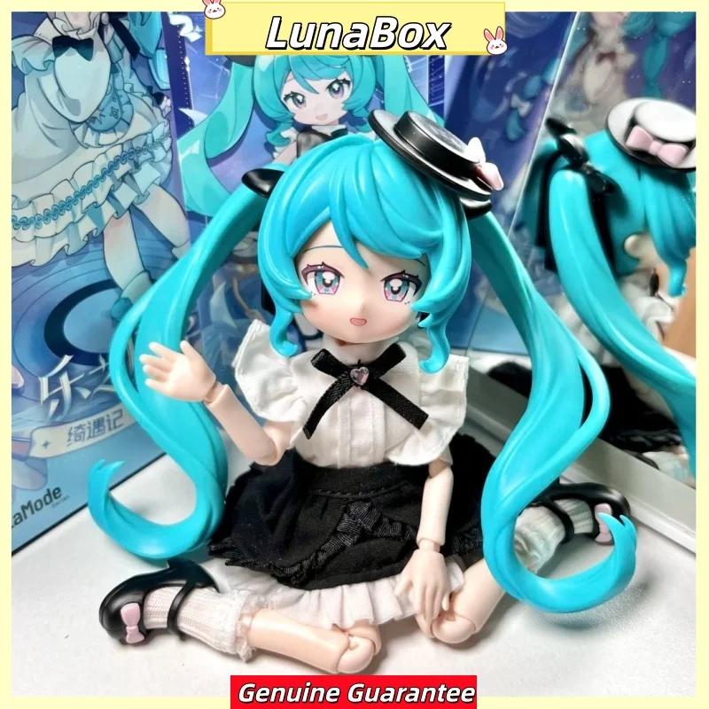 オリジナル初音ミク音楽シリーズのプロローグmjdブラインドボックス素敵なアクションフィギュアデスクオーナメントモデルおもちゃミステリーボックスギフト