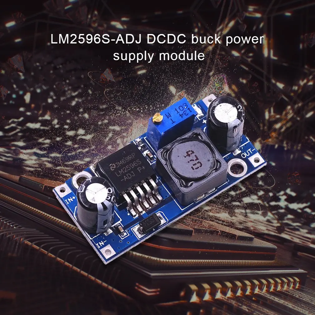 

Lm2596s-adj A122 Dcdc Step-down Power Supply Module 3a Adjustable Voltage Regulator 24v To 12v 5v 3v Dropshipping Wholesale