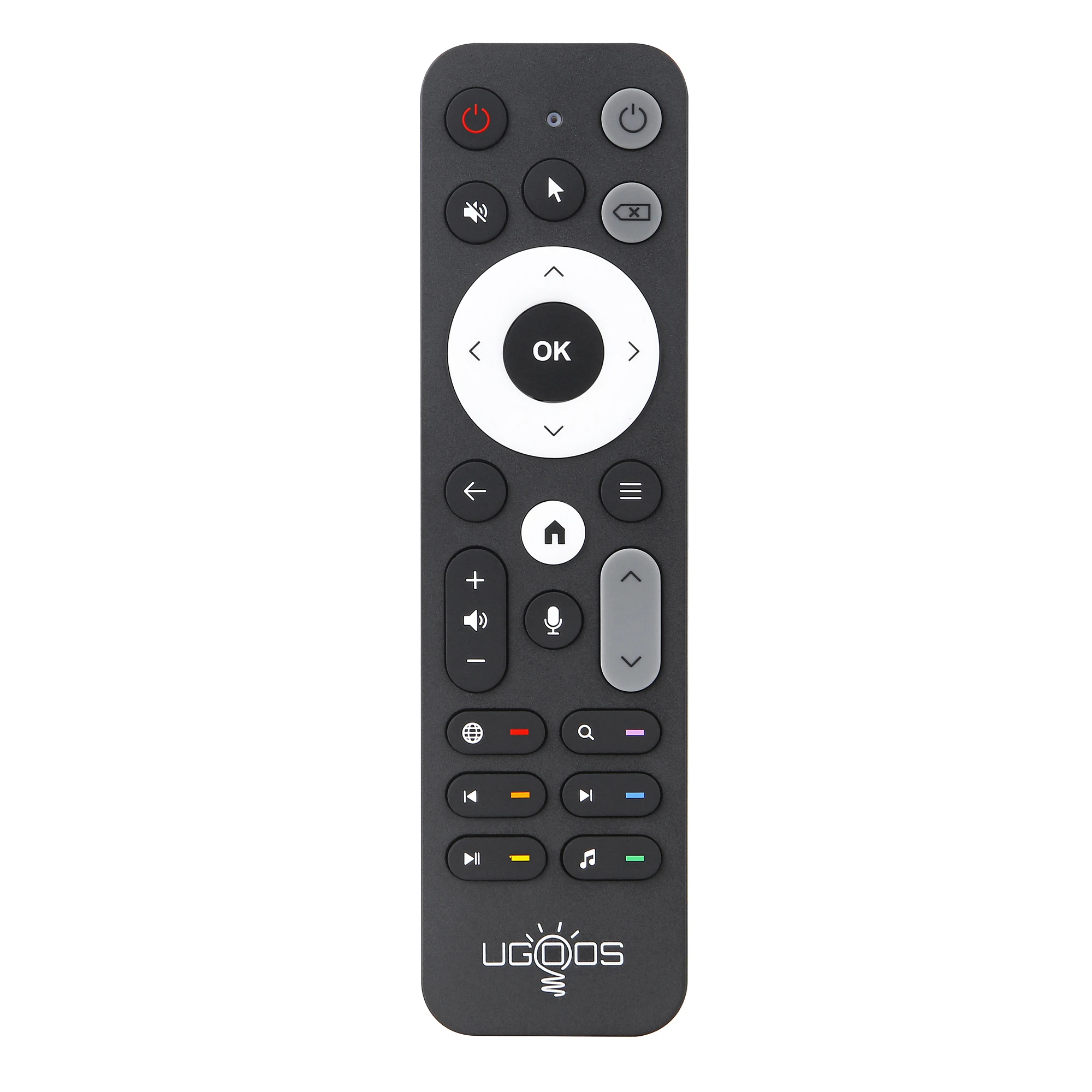 UR02 Original UGOOS Voice Remote Control BT Gyroscope Air Mouse For Ugoos AM7 AM6 AM6B PLUS AM8 X4Q PRO UT8 Android Smart TV Box