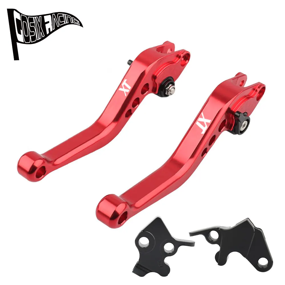 Fit For XT350 XT 350 1985-2000 XT225 XT 225 1995-2007 Short Brake Clutch Levers Motorcycle Accessories Parts Handle Set