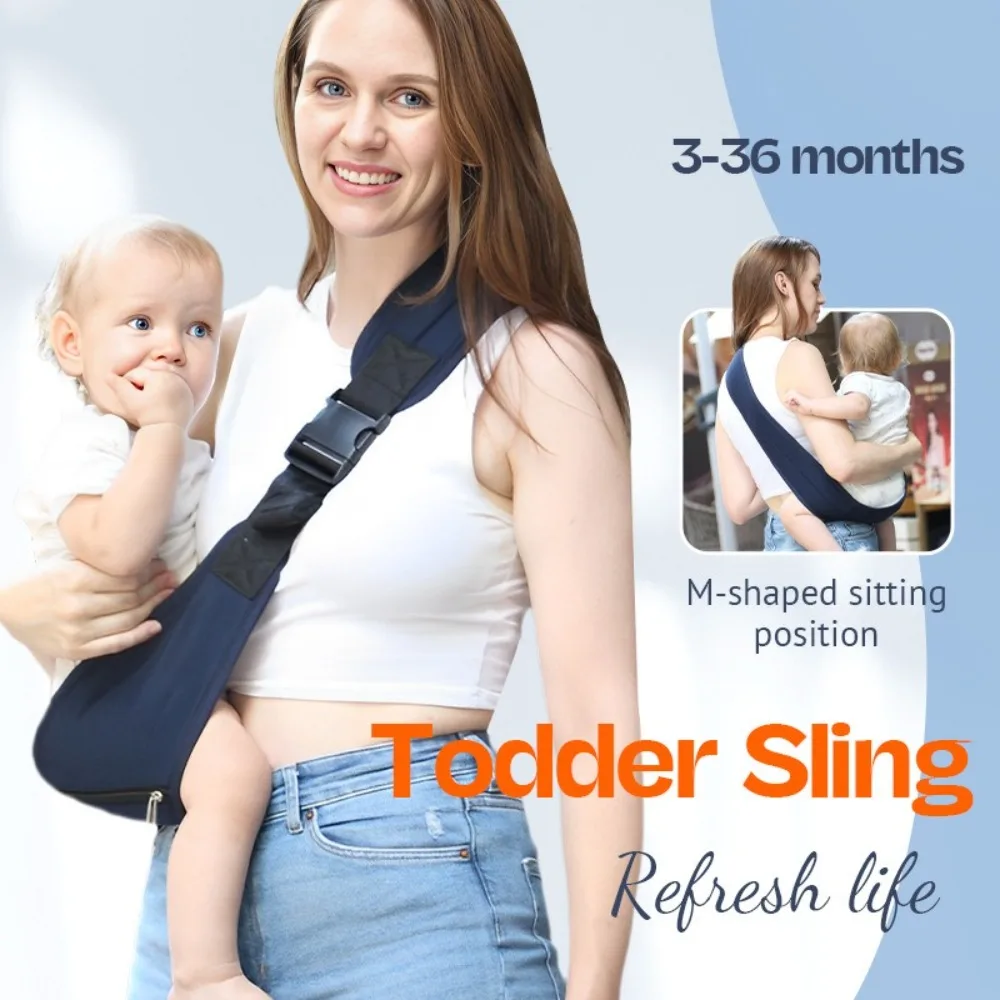 

Newborn Front Holding Baby Wrap Carrier Infant Kangaroo Bag Horizontal Holding Type Infant Backpacks Cotton Toddler Sling Wrap