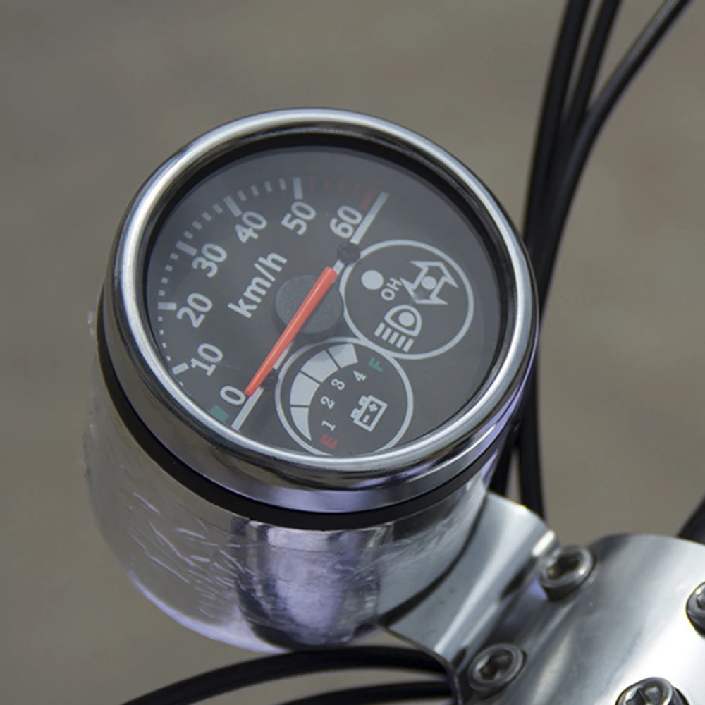 Motocykl 36V/48V prędkościomierz wskaźnik Instrument miernik wskaźnika układu kierowniczego dla ATV gokart skuter elektryczny części do quadów