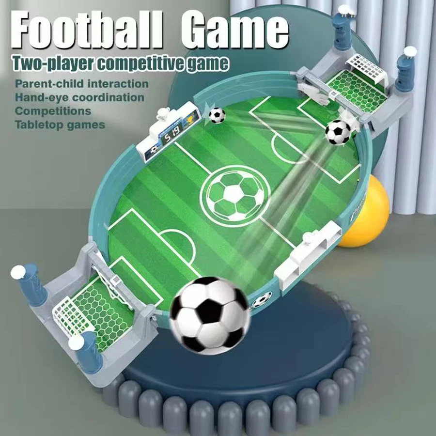 1pcs- Children Table Board Game Match Toys For Family Party Game Tabletop Play Ball Soccer ToysParent-child Interactive Soccer