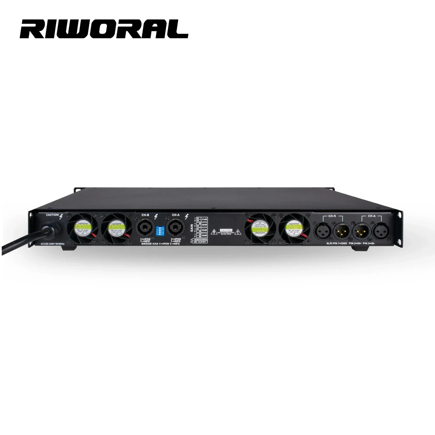 RPX-2 1U Professional high power class D digital amplifier entertainment speaker system