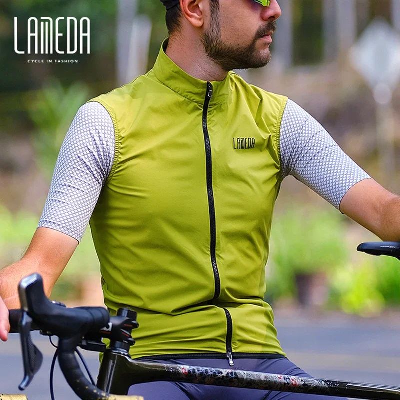 Best Sell LAMEDA Windproof Cycling Vest Bicycle Windbreaker MTB Road Bike Vests For Men Women Camiseta Interior Ciclismo