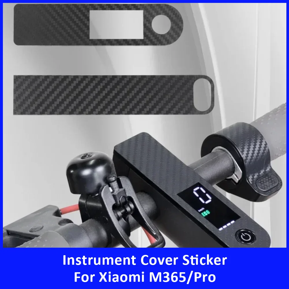 

PVC Screen Protection Film for Xiaomi M365 Pro Dashboard Cover Scratch Proof Carbon Fiber Sticker Electric Scooter Accessories