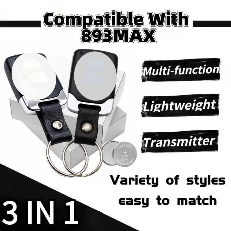 371LM 893MAX 890MAX 2 Buttons Remote Control Handheld Transmitter for PURPLE RED ORANGE Yellow Green Garage Gate Opener Type