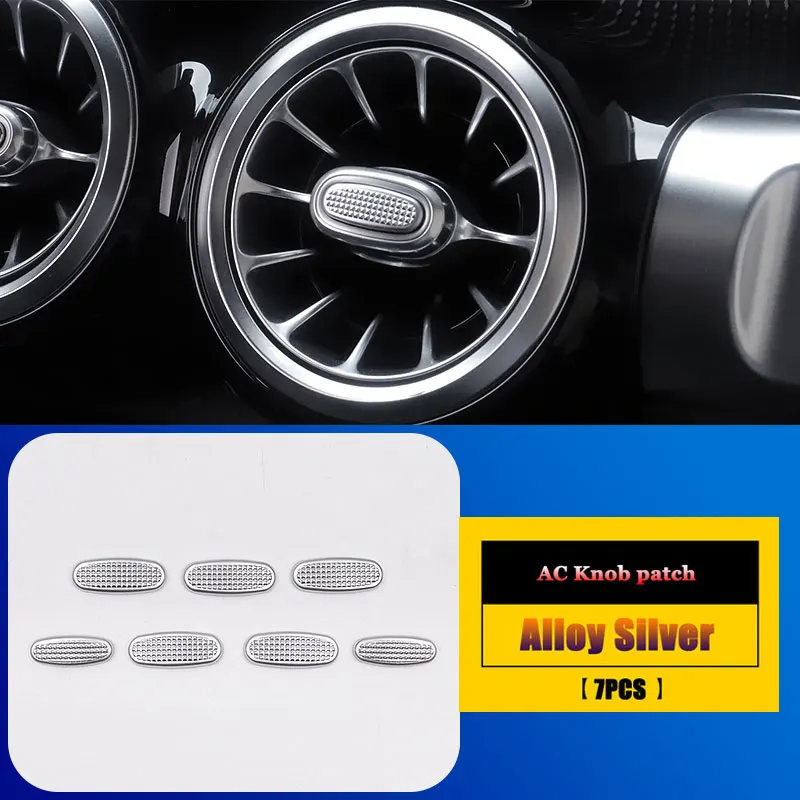 สติ๊กเกอร์ตกแต่งภายในรถยนต์ ใหม่ สำหรับรถยนต์เมอร์เซเดส-เบนซ์ รุ่น A B CLA GLB GLA Class W177 W247 C118 W118 X247 H247 สำหรับคอนโซลกลางและเครื่องปรับอากาศ