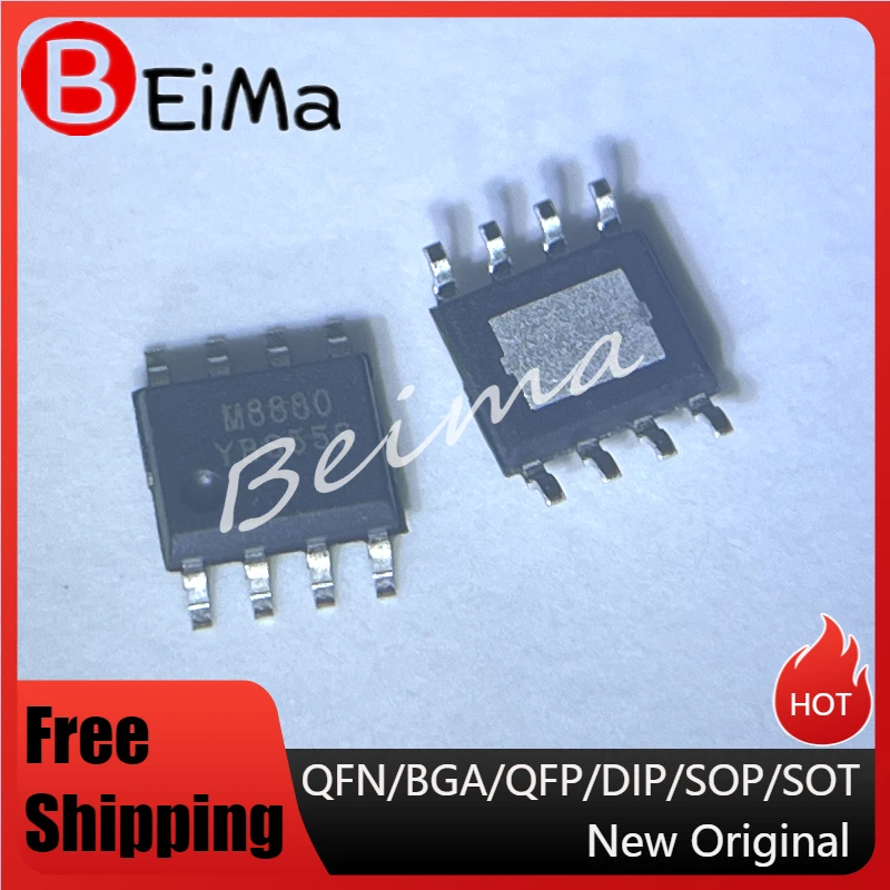 Amplificador de Potência de Áudio com Impulso Embutido M8880 Esop8 9.0w ab d Class Impulso Automático 10 Pcs