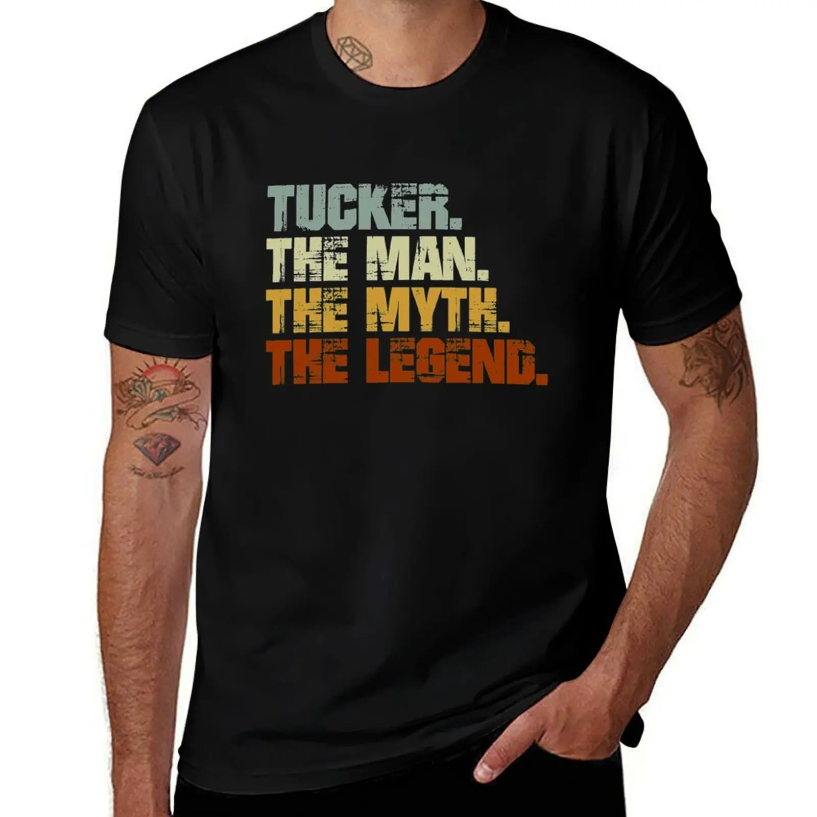 

man tshirt oversize T-Shirt man t anime t shirts The shirts The Man funny Legend Myth The Tucker