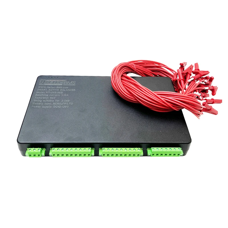 1mv Precision 4A 15A Active Balance 4S-24S Li-on Lifepo4 LTO Cell with Bluetooth APP Balancer Equalizer