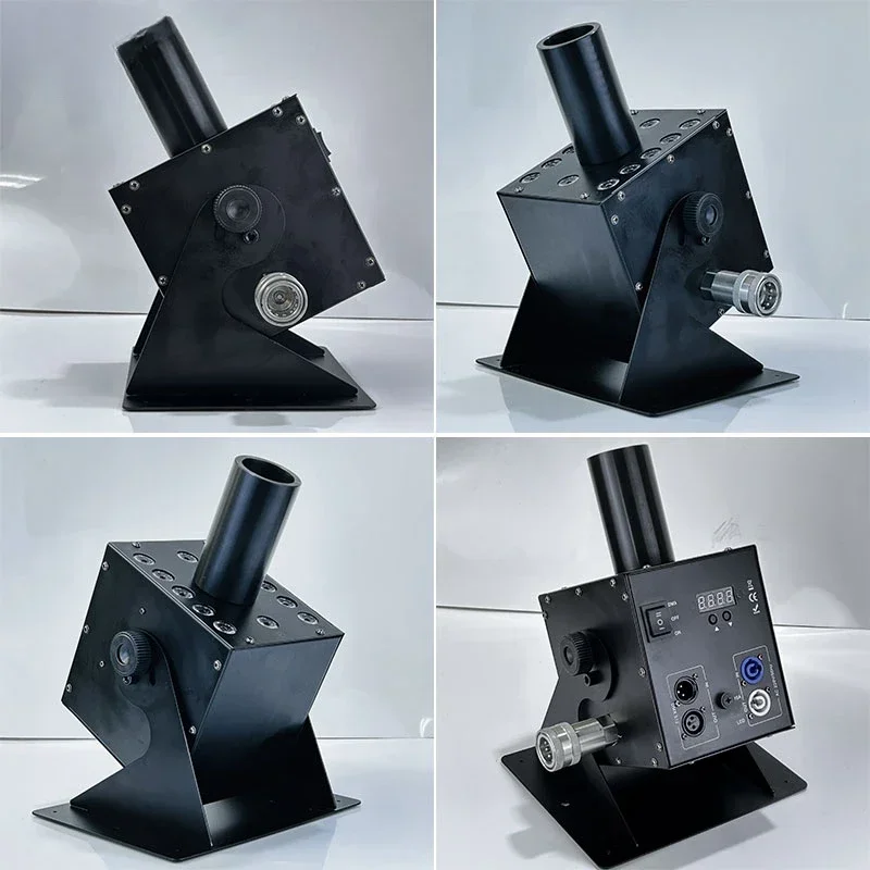 Cheap And Fine Sailwin Stage Light 12X3W RGB Co2 Column LED Smoke Machine For Digital Disco Dj Wedding Rgb Co2 Jet Fog Machine H