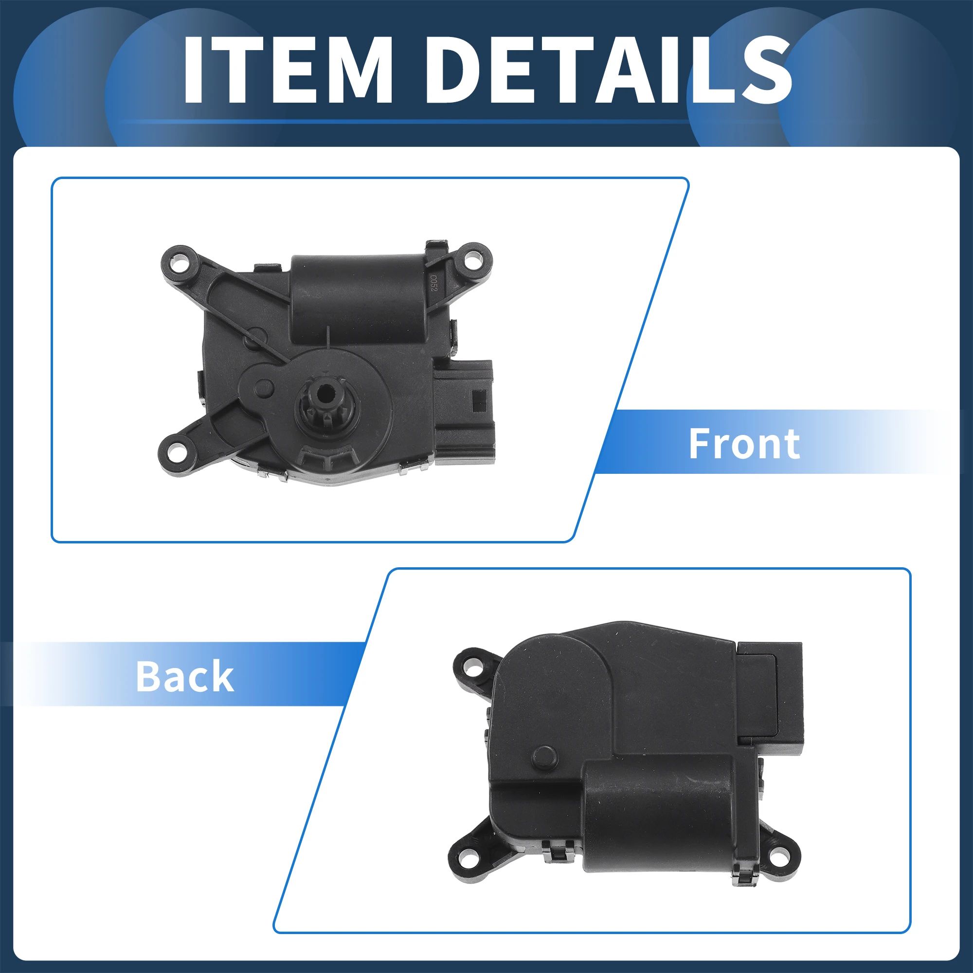 

UXCELL HVAC Heater Blend Air Door Control Actuator, No.68223058AA for Chrysler 200 4 Cyl 2.4L 6 Cyl 3.6L 2015-2017