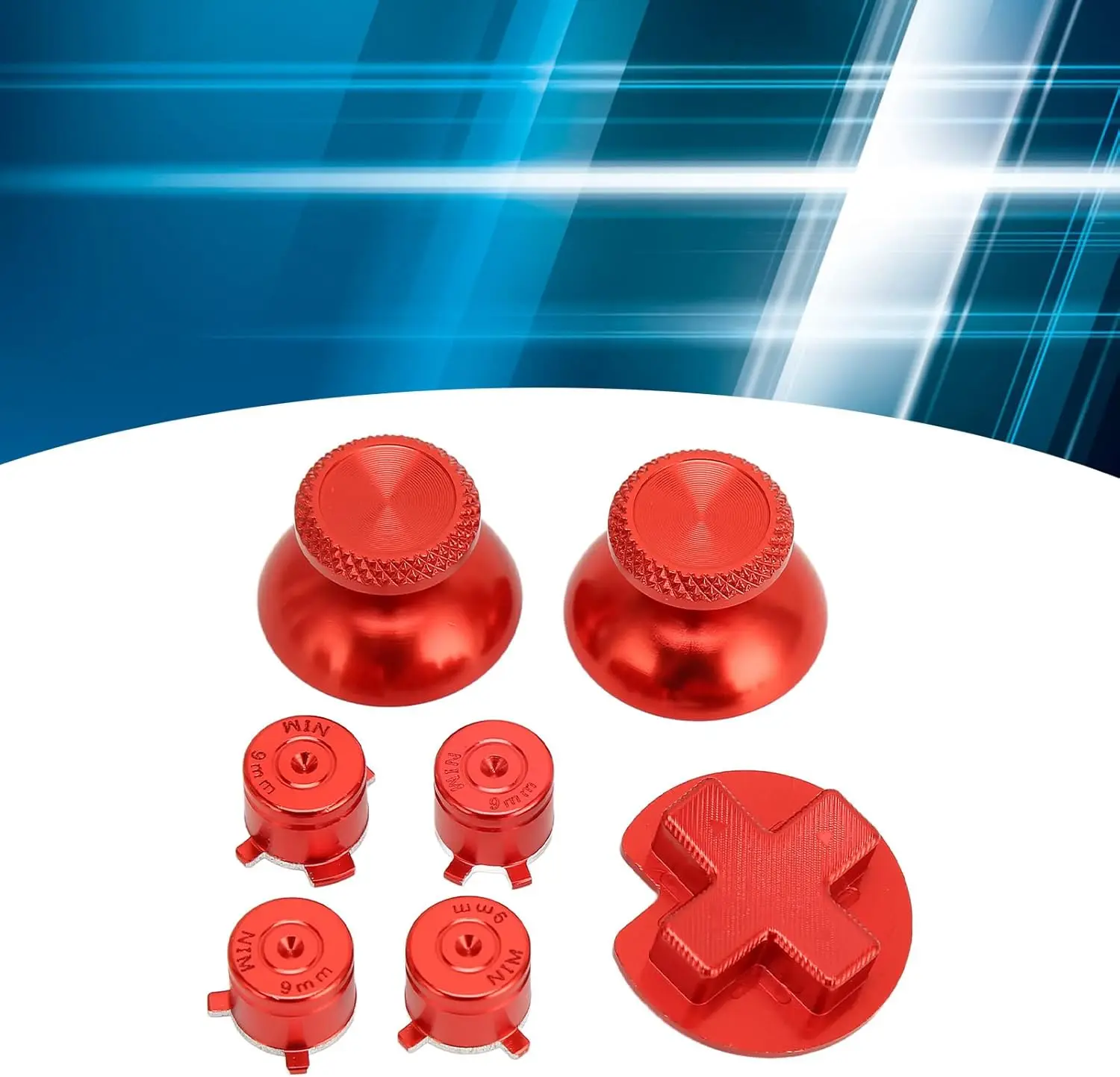 For Switch Pro Controller D Pad ABXY Aluminum Alloy Repair Buttons Replacement Buttons Easy to Install