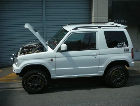 

2PCS Hood Damper For Mitsubishi Pajero Mini H58A SUV 3-Door 1997-2012 Front Bonnet Modify Gas Struts Lift Support Shock Piston